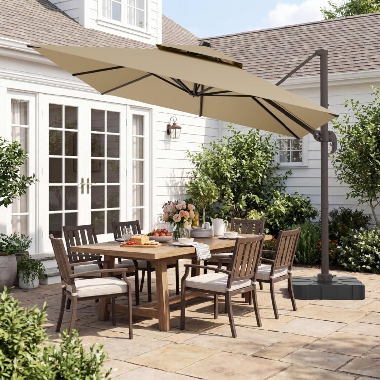 Best Patio Umbrella With Base 2026: 5 Cantilever Picks