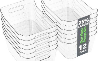 5 Best Clear Acrylic Storage Bins for 2026