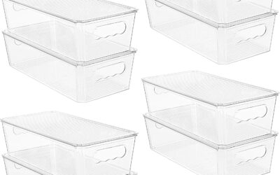 The 5 Best Clear Stackable Fridge Organizer Bins for 2026