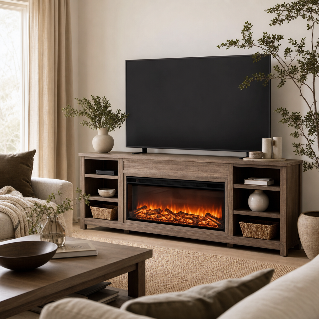 The Best Electric Fireplace TV Stands (2026) 1 Best Electric Fireplace Tv Stand — styled example