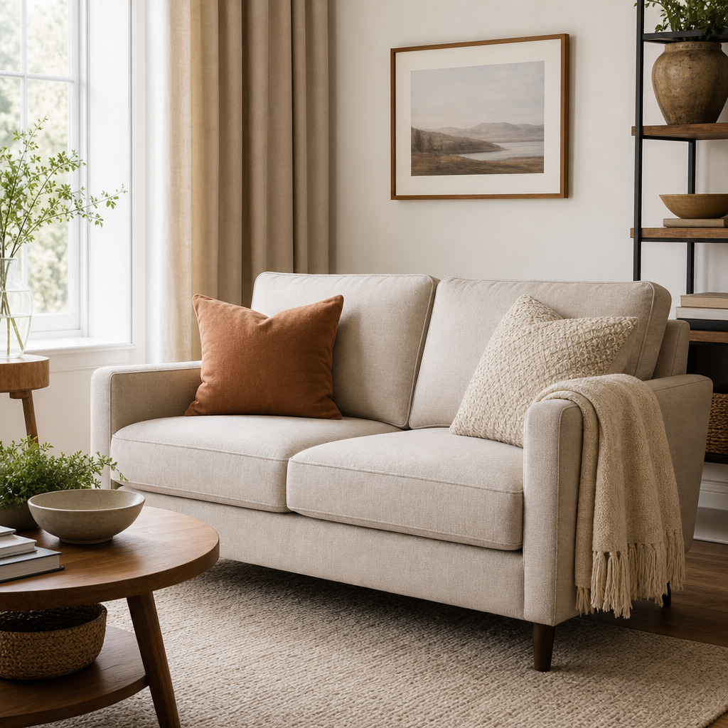 Best Loveseat For Small Living Room — styled example