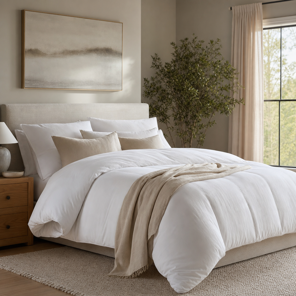Best Duvet Insert For All Seasons — styled example