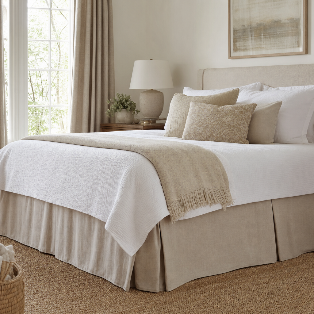 Best Bed Skirt Queen — styled example