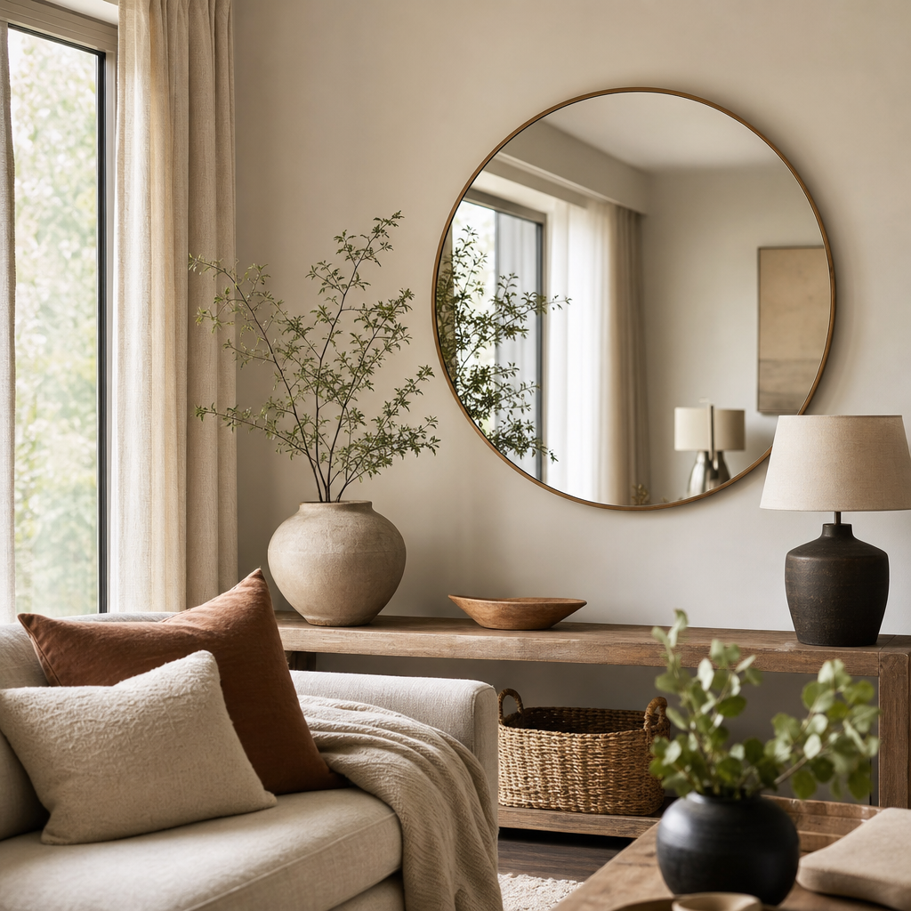 The Best Round Wall Mirrors in 2026 1 Best Round Wall Mirror — styled example