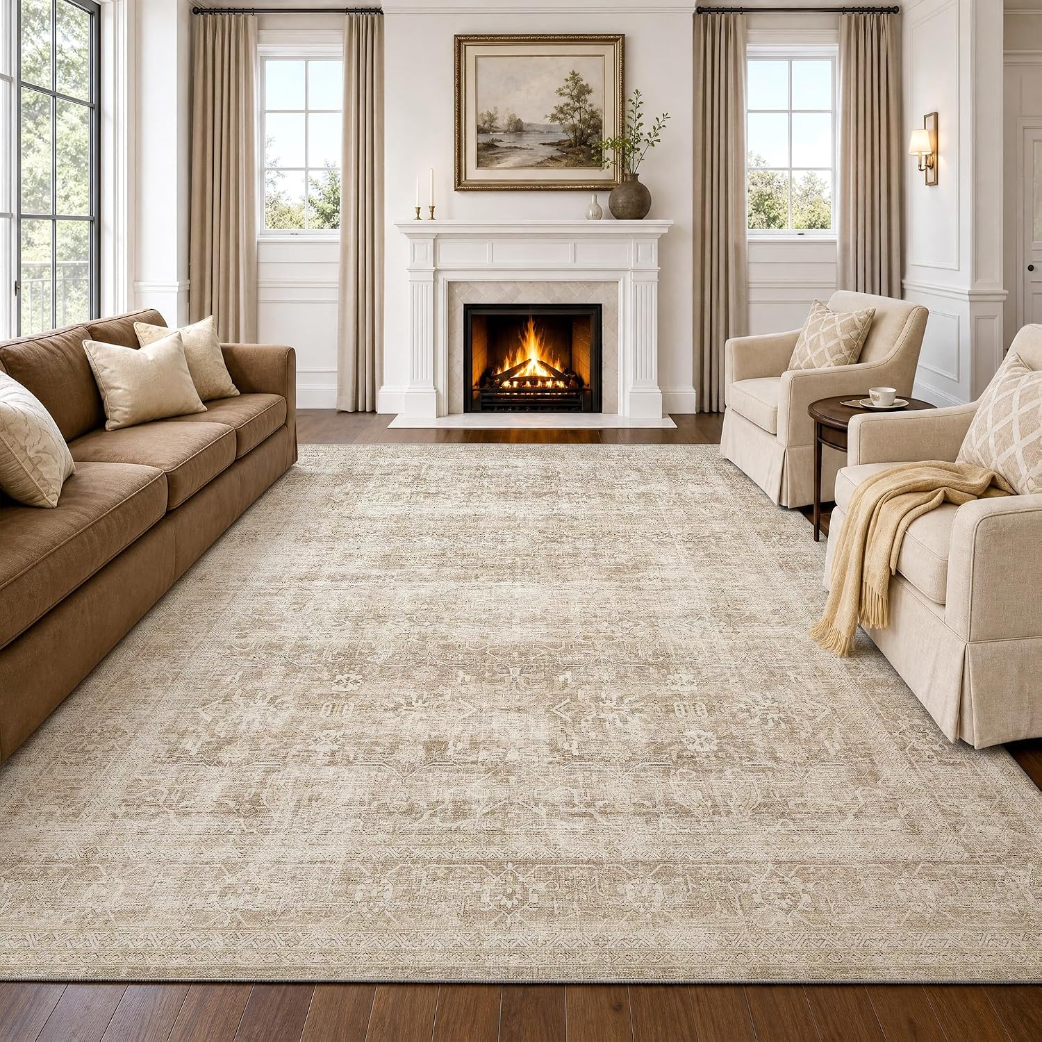 How Far Should a Rug Go Under a Couch? A Layout Guide (2026)