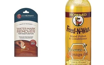 How to Remove Water Stains From Wood Furniture