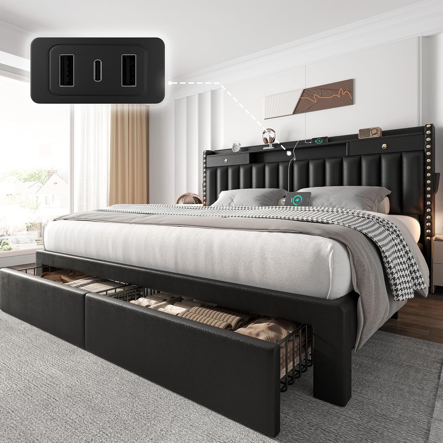 Best King Size Bed Frame With Storage in 2026: 5 Top Picks