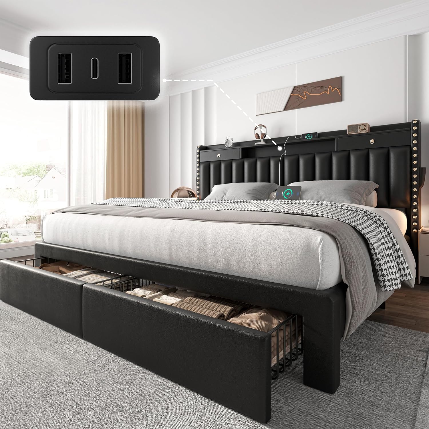 Best King Size Bed Frame With Storage in 2026: 5 Top Picks
