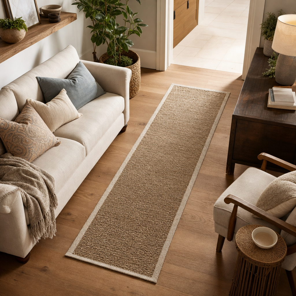 What Size Runner Rug for a Hallway? A Sizing Guide (2026) 1 What Size Runner Rug For Hallway sizing example