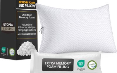 Best Shredded Memory Foam Pillow Picks for 2026