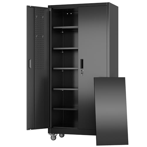 Best Storage Cabinets With Wheels 2026: 5 Practical Picks