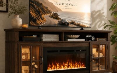 Best TV Stand with Fireplace in 2026: 5 Picks That Actually Heat