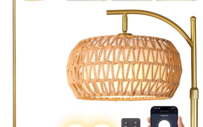 5 Wicker Floor Lamps That Throw the Coziest Light (2026)