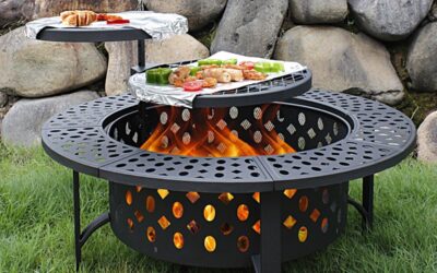 5 Wood Burning Fire Pits That Make a Backyard Feel Lived-In